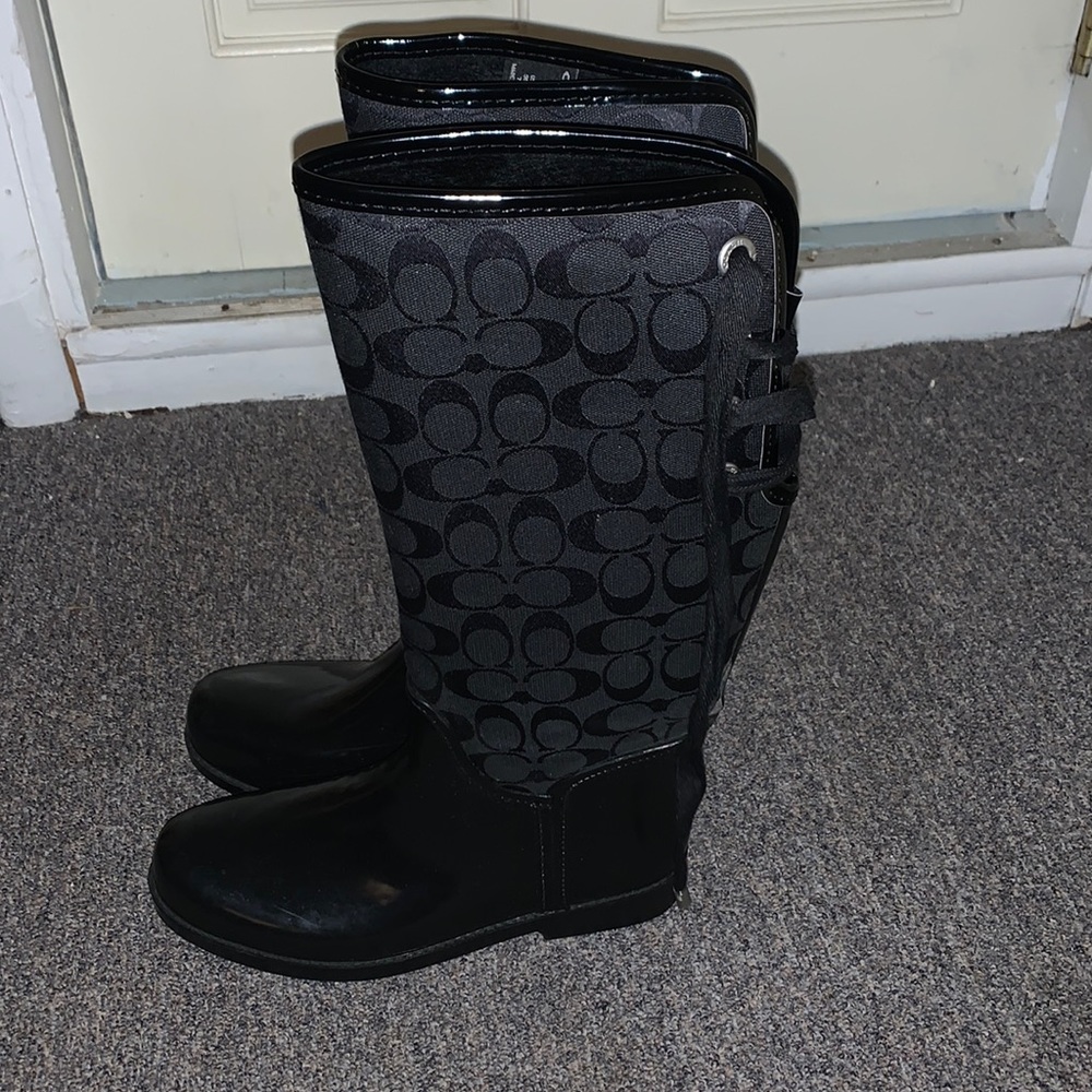 Coach Tristee rain boots